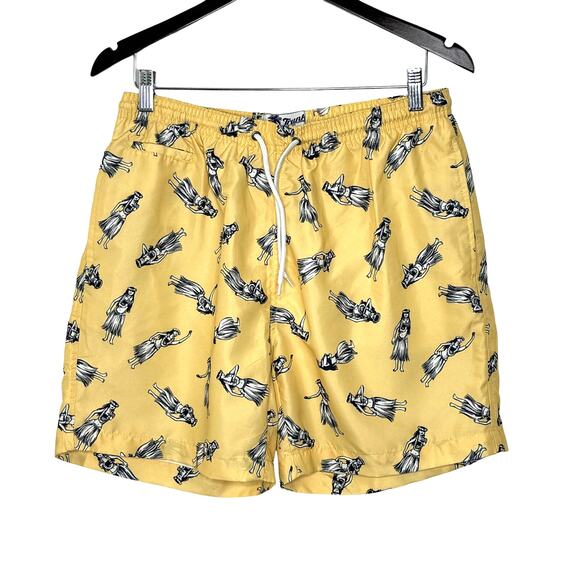 TRUNKS‎ hula girl swim trunks - Picture 1 of 12